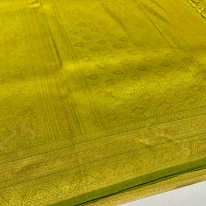 Soft Silk Semi Kanchivaram Brocade Saree