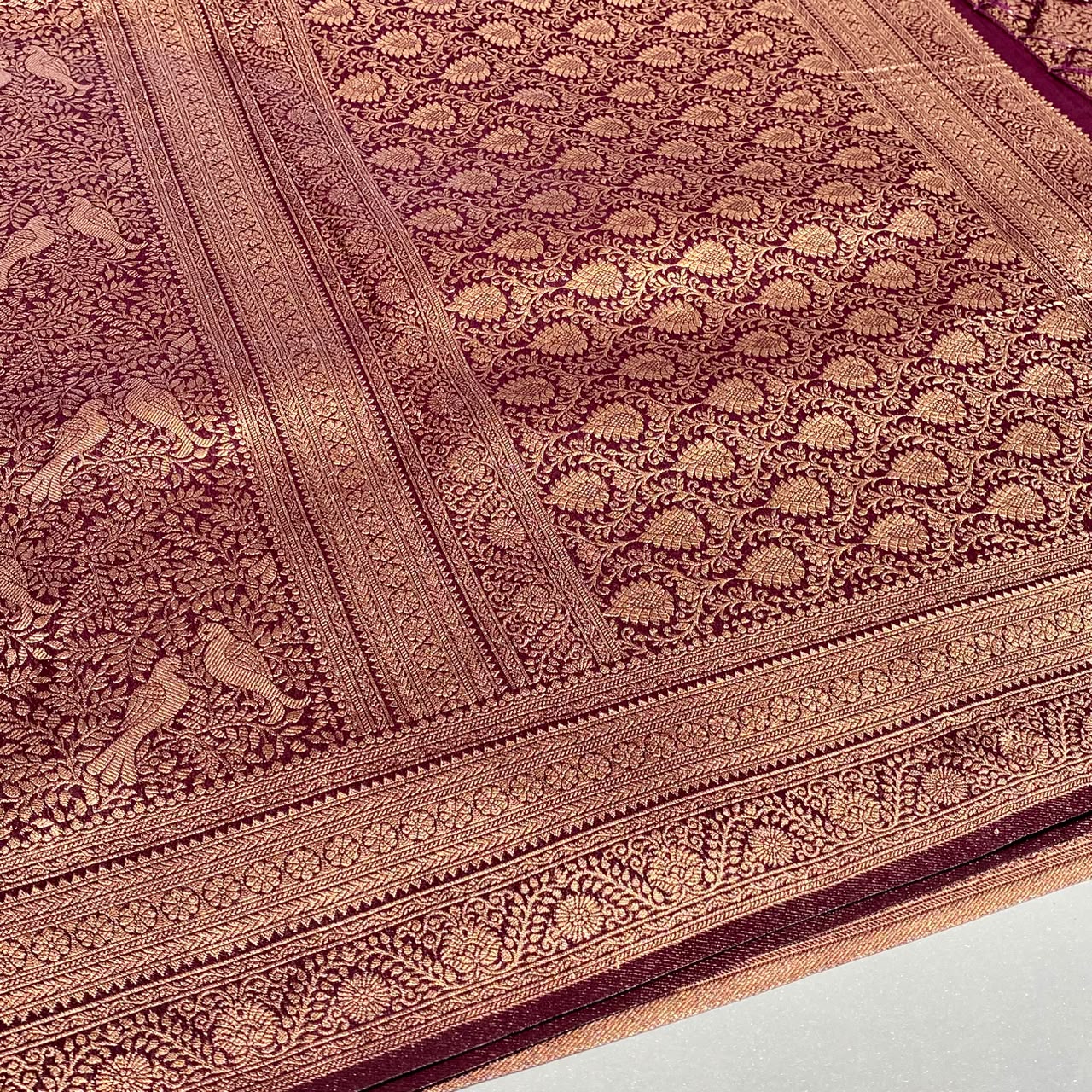 Soft Silk Semi Kanchivaram Brocade Saree