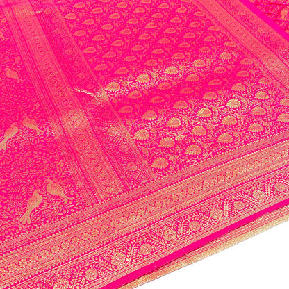Soft Silk Semi Kanchivaram Brocade Saree