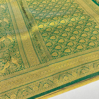 Soft Silk Semi Kanchivaram Brocade Saree