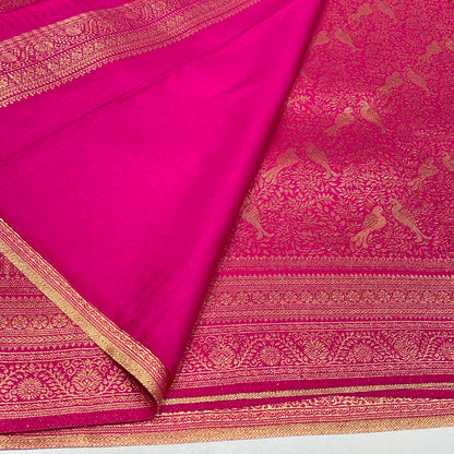 Soft Silk Semi Kanchivaram Brocade Saree