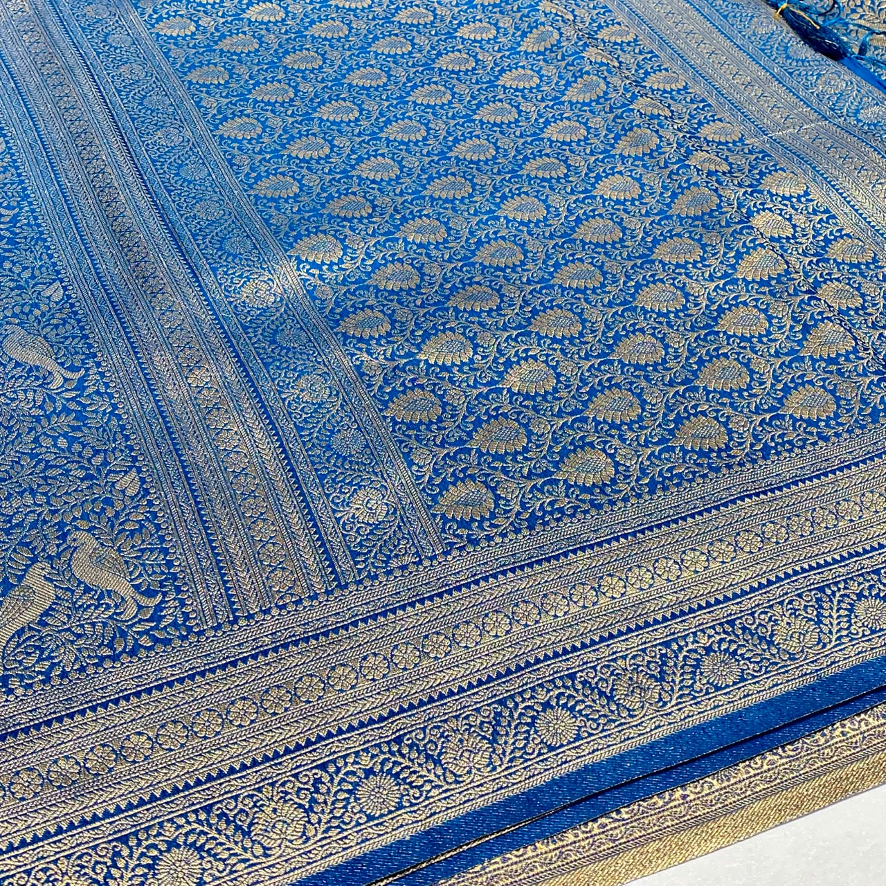 Soft Silk Semi Kanchivaram Brocade Saree