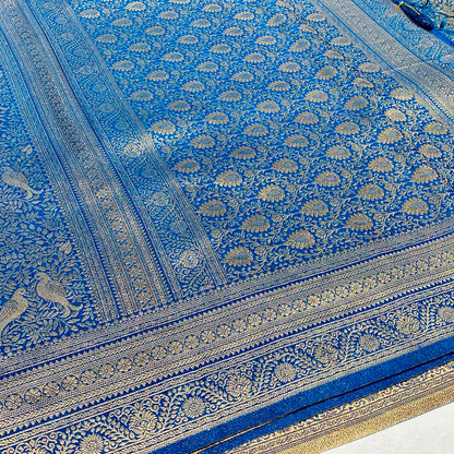 Soft Silk Semi Kanchivaram Brocade Saree
