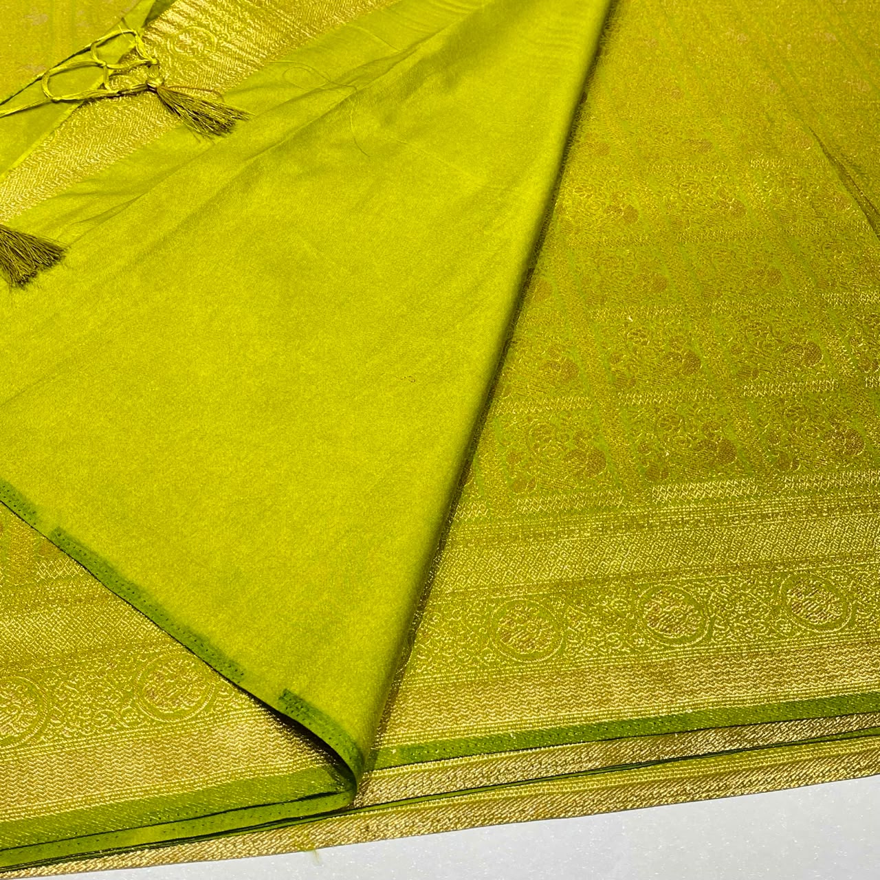 Soft Silk Semi Kanchivaram Brocade Saree