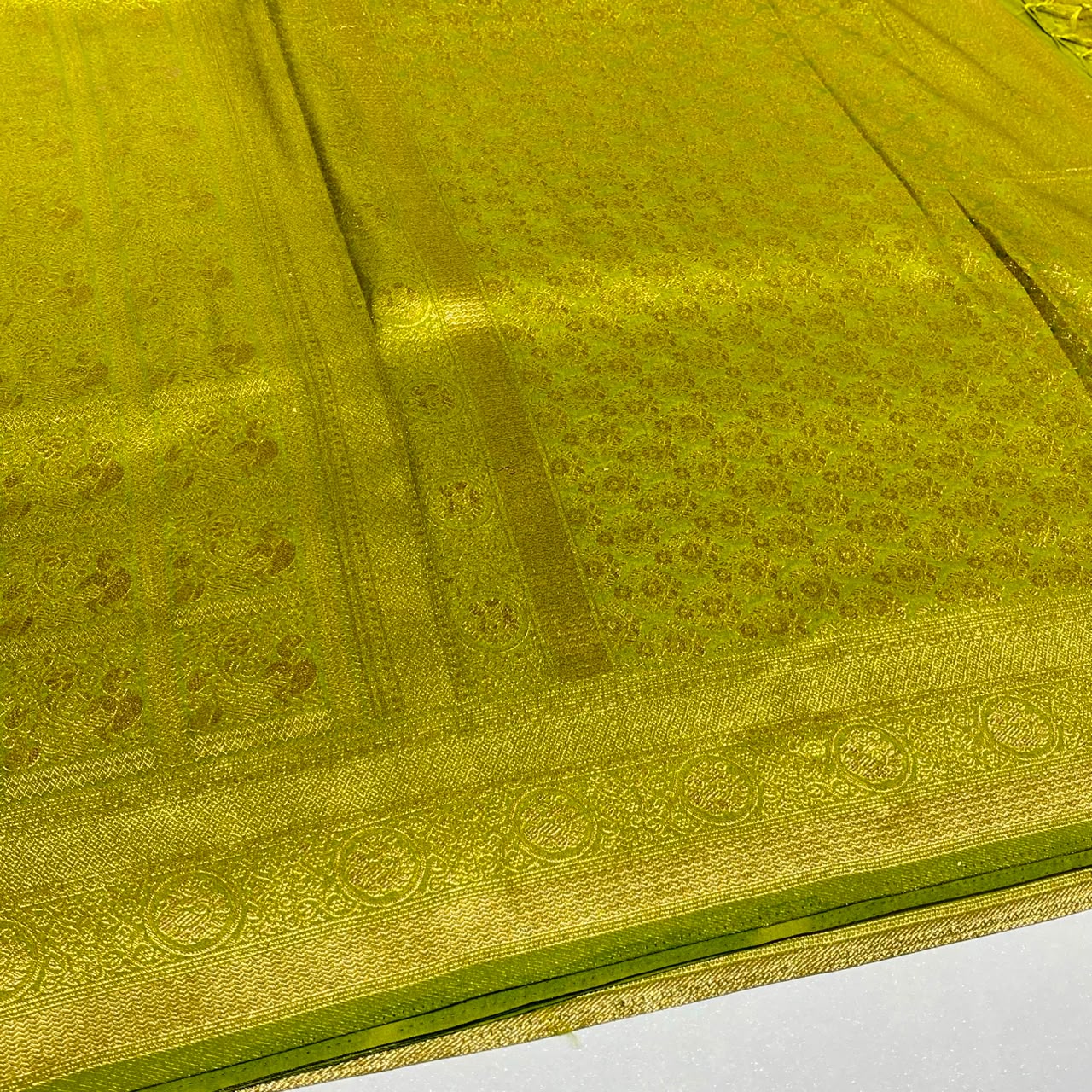 Soft Silk Semi Kanchivaram Brocade Saree