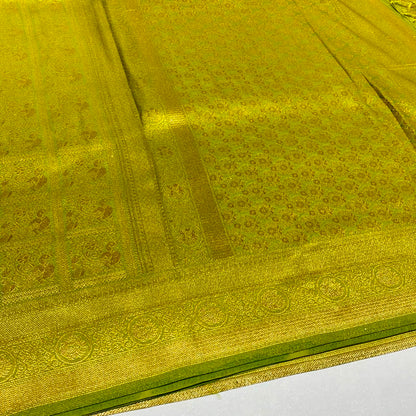 Soft Silk Semi Kanchivaram Brocade Saree