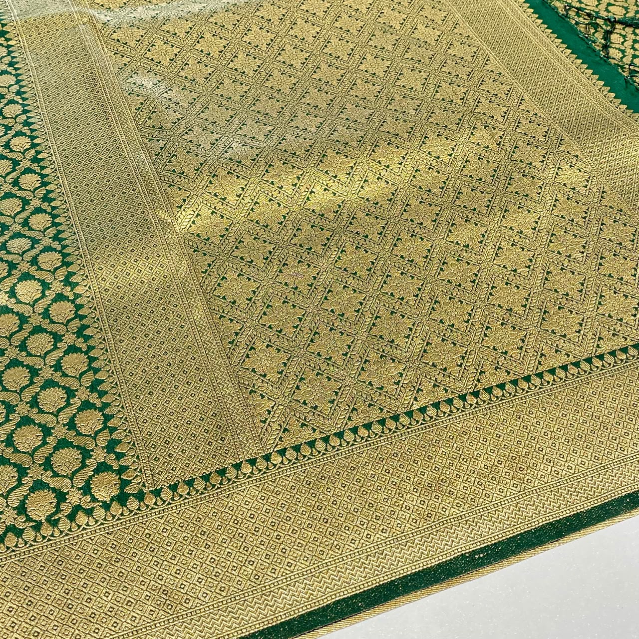 Soft Silk Semi Katan Banaras Saree