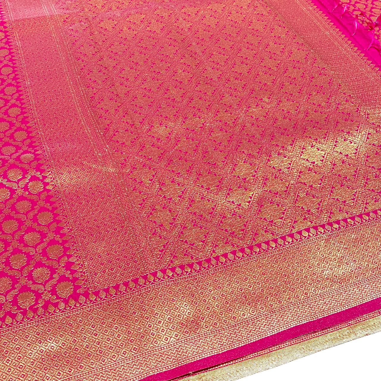 Soft Silk Semi Katan Banaras Saree