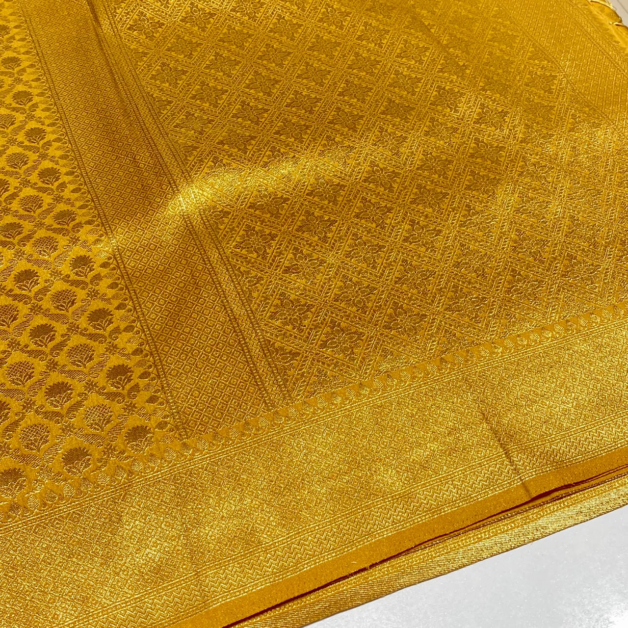 Soft Silk Semi Katan Banaras Saree