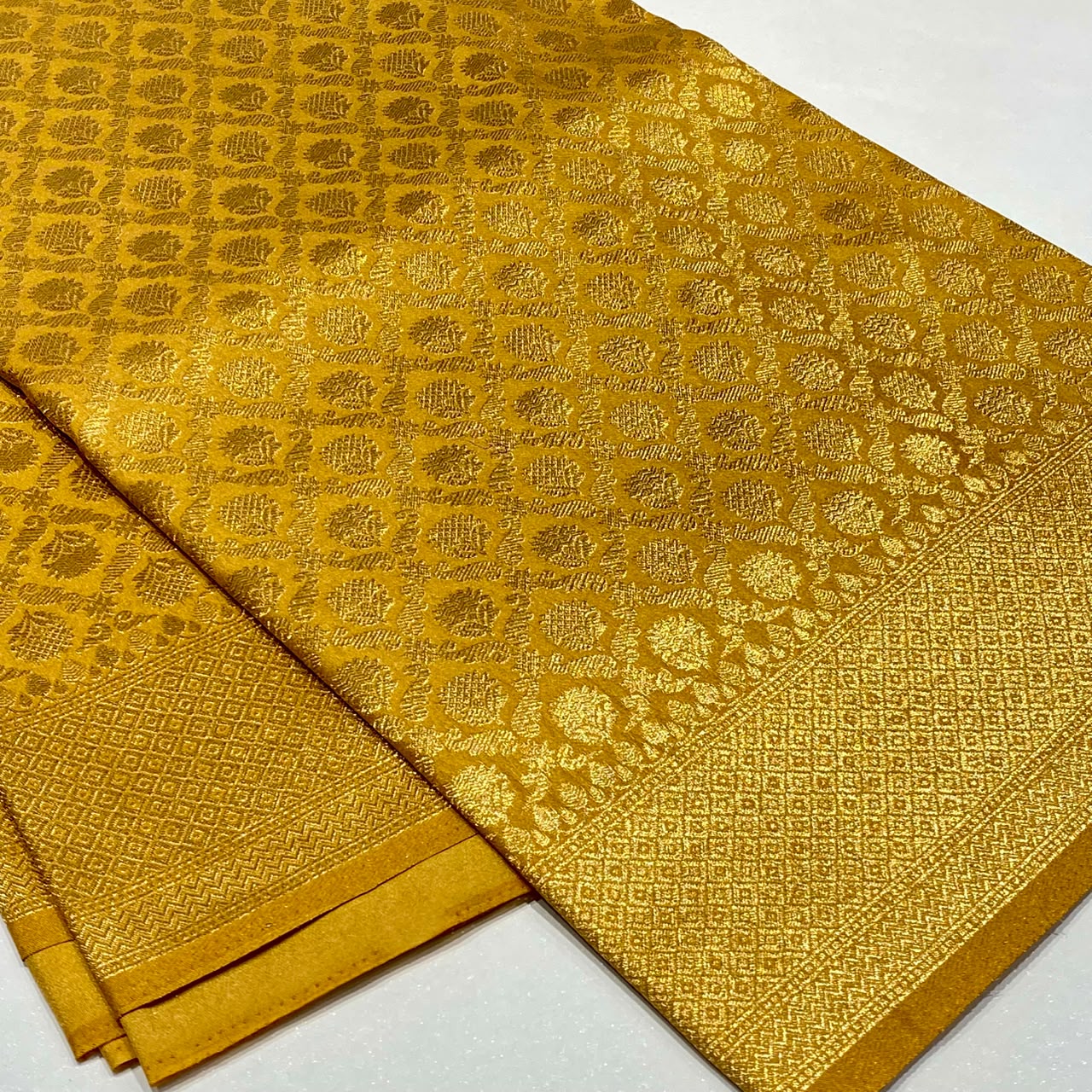 Soft Silk Semi Katan Banaras Saree