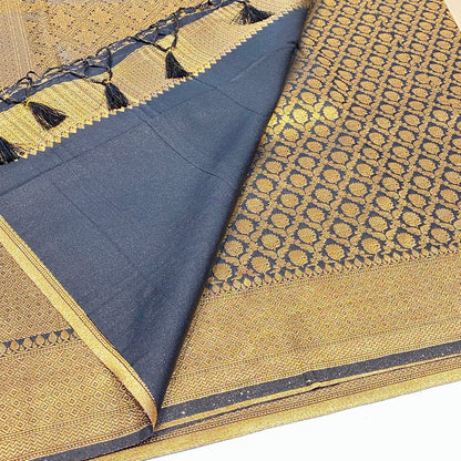 Soft Silk Semi Katan Banaras Saree