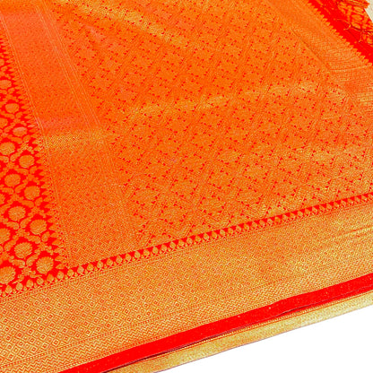 Soft Silk Semi Katan Banaras Saree