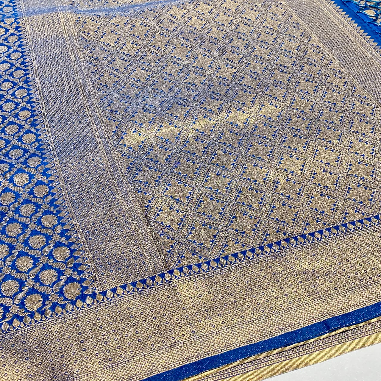 Soft Silk Semi Katan Banaras Saree