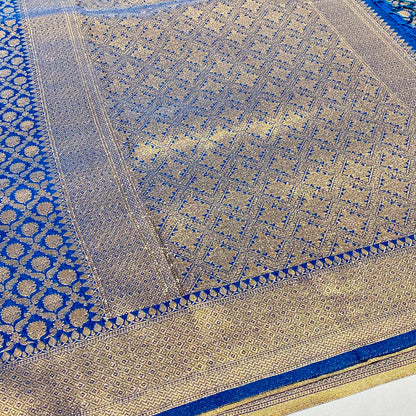 Soft Silk Semi Katan Banaras Saree