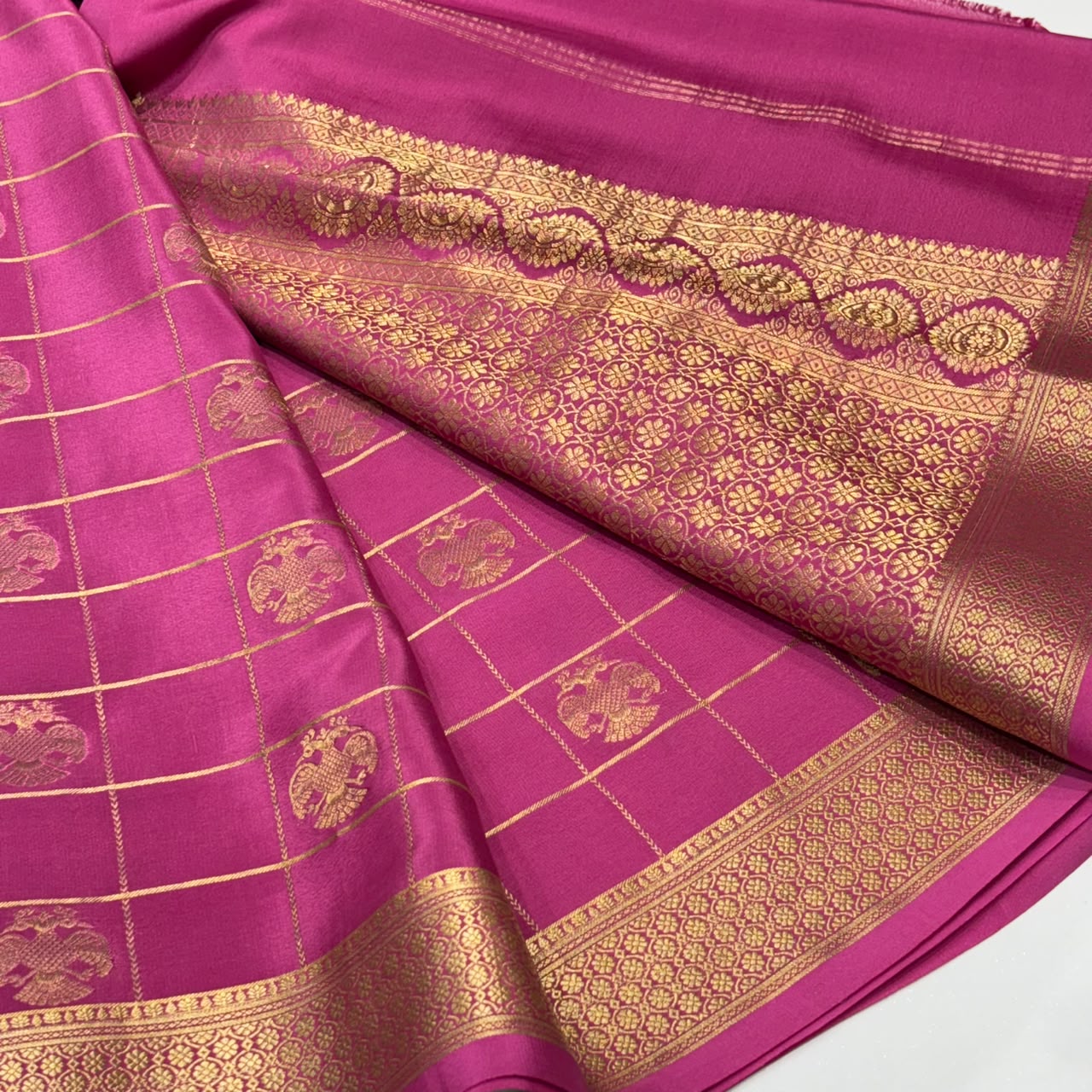 Pure Mysore Silk Saree