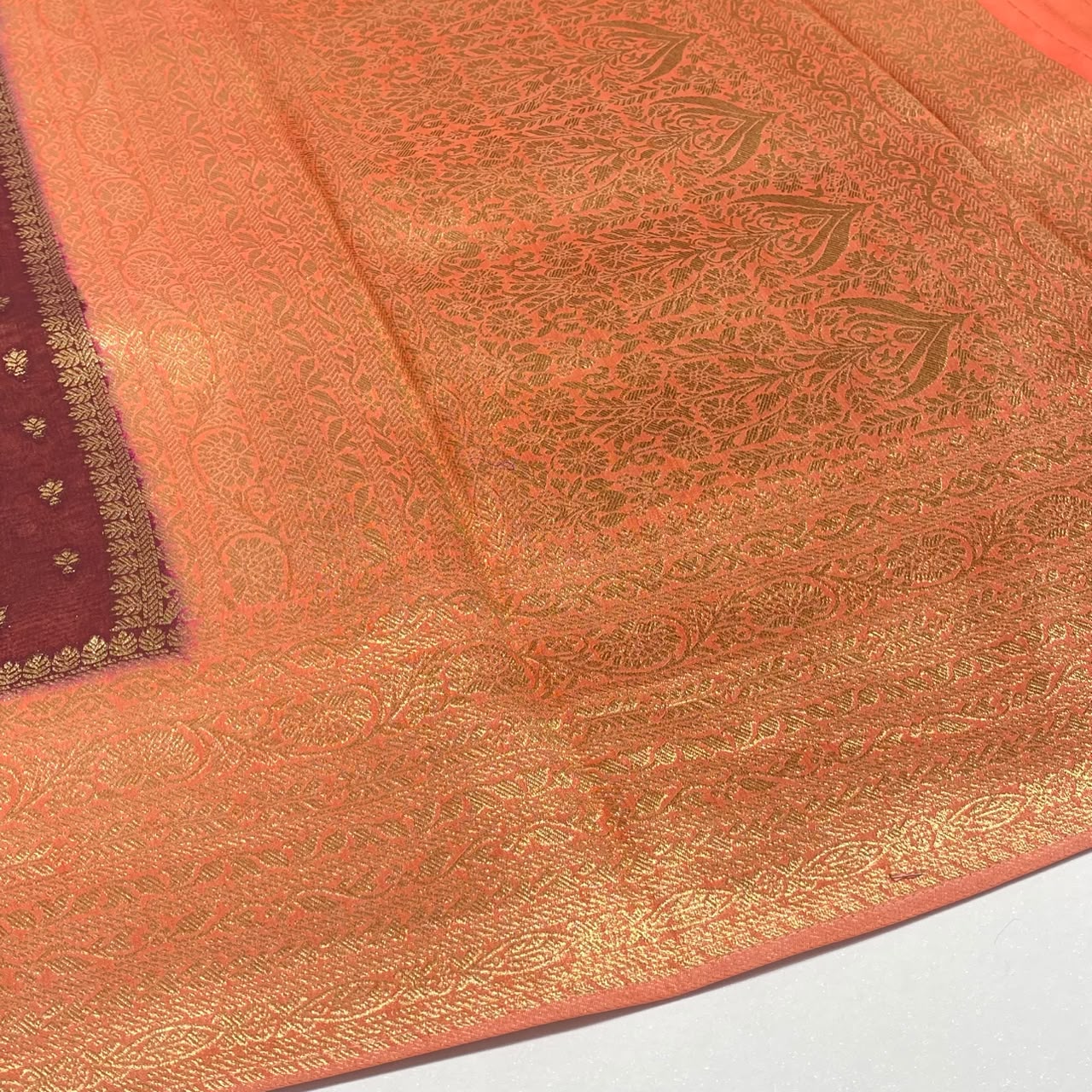 Banarasi Zari Georgette Saree