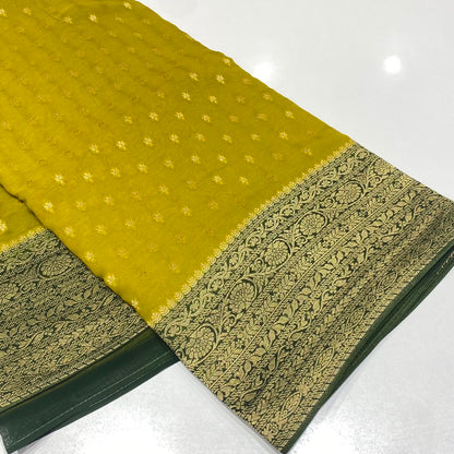 Banarasi Zari Georgette Saree