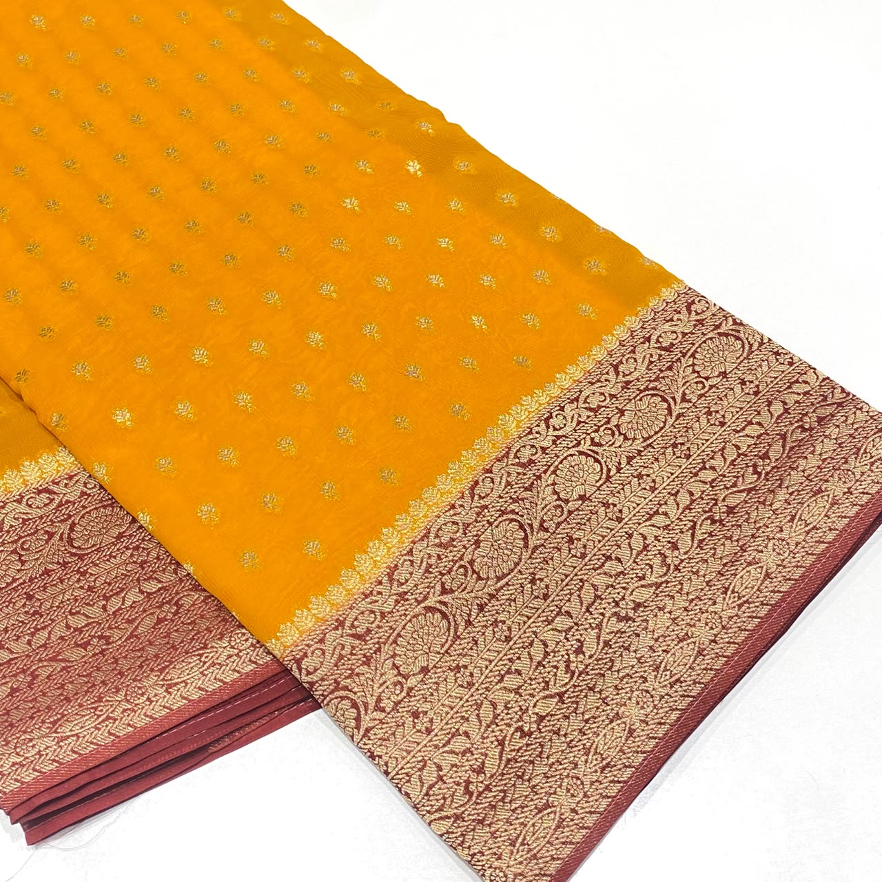 Banarasi Zari Georgette Saree