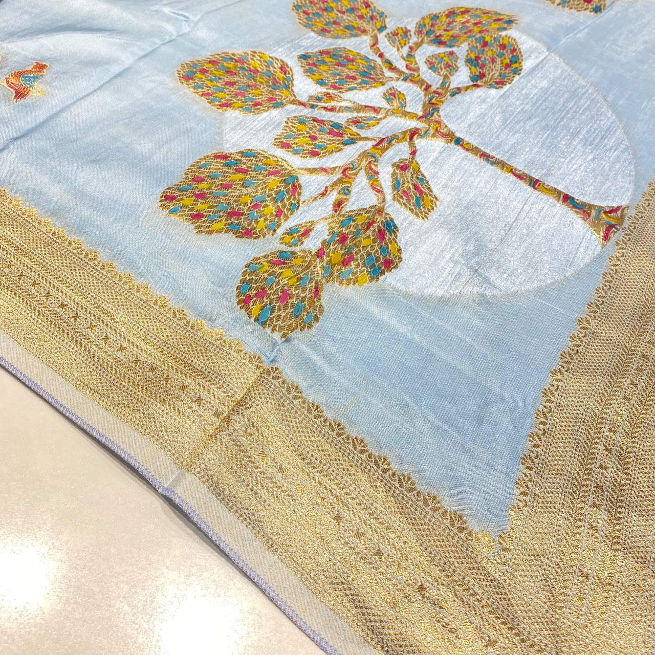 Banarasi Semi Crepe Saree