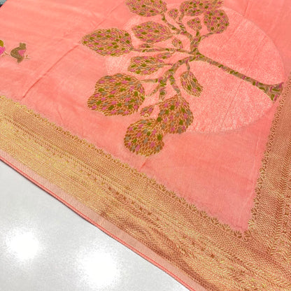 Banarasi Semi Crepe Saree