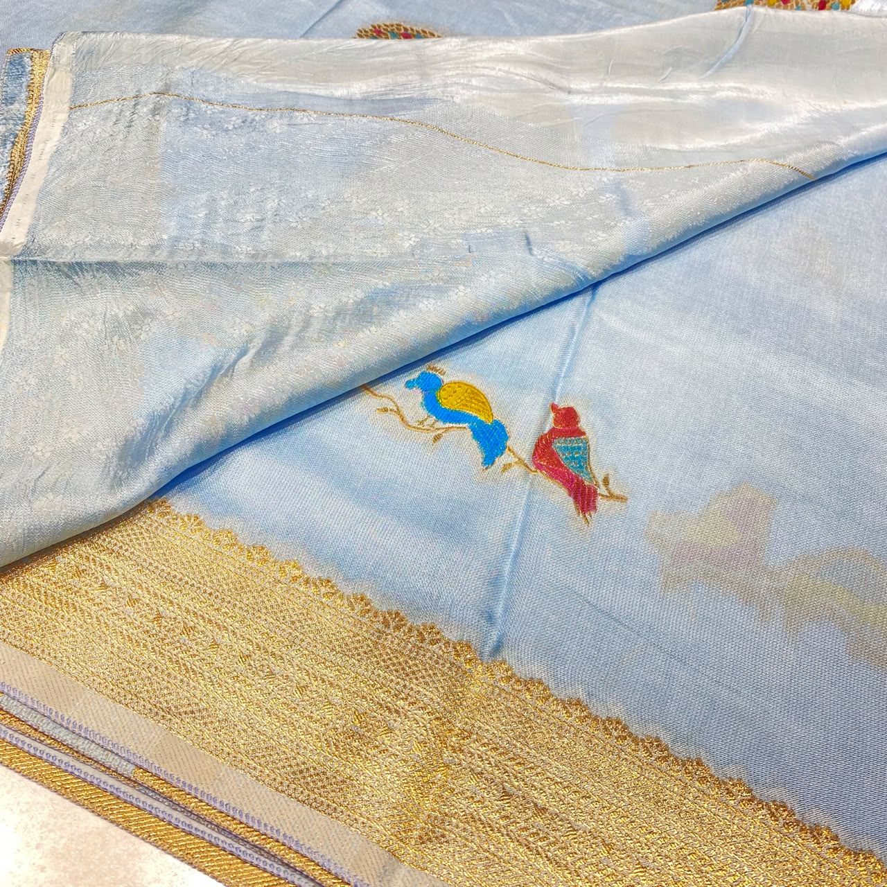 Banarasi Semi Crepe Saree