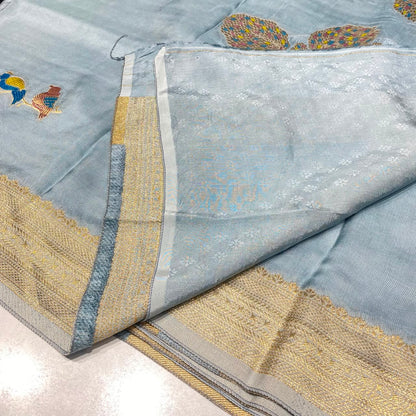 Banarasi Semi Crepe Saree