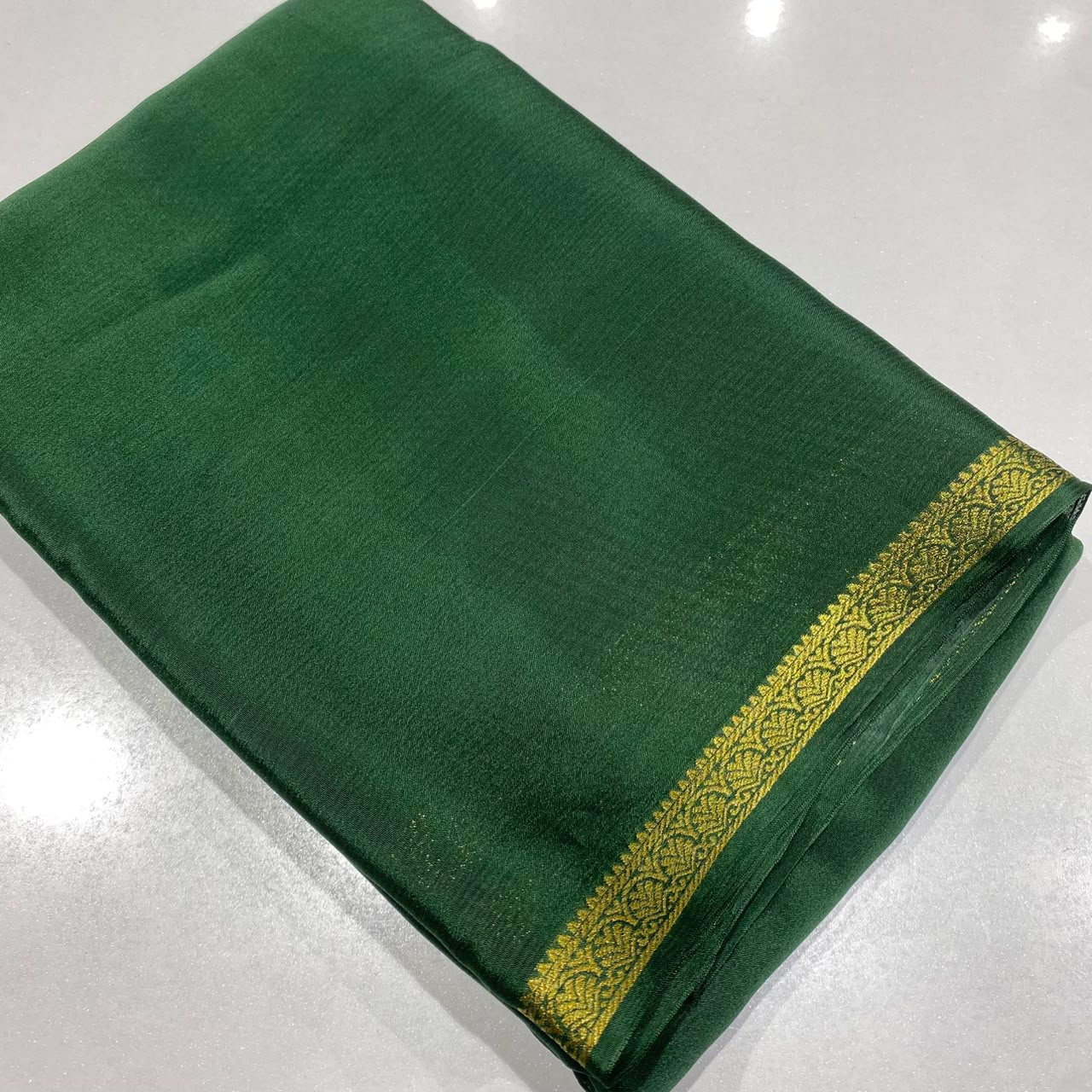Wrinkle Crepe Saree