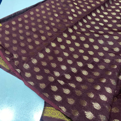 Wrinkle Crepe Saree