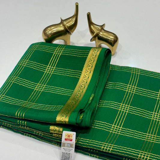 Pure Mysore Crepe Silk Saree
