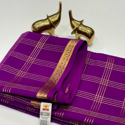 Pure Mysore Crepe Silk Saree