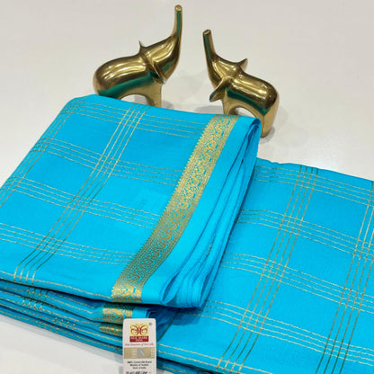 Pure Mysore Crepe Silk Saree