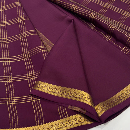 Pure Mysore Crepe Silk Saree