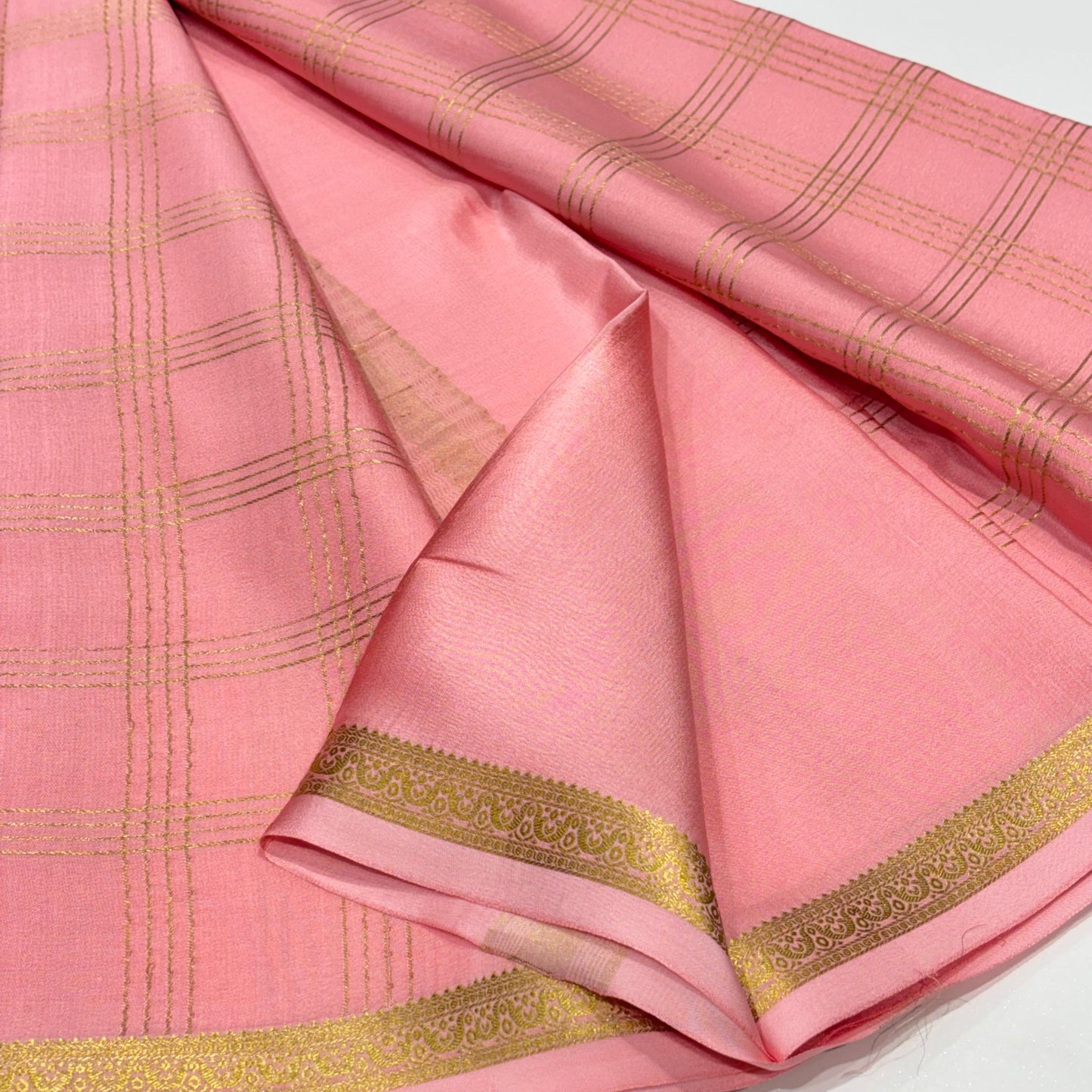 Pure Mysore Crepe Silk Saree