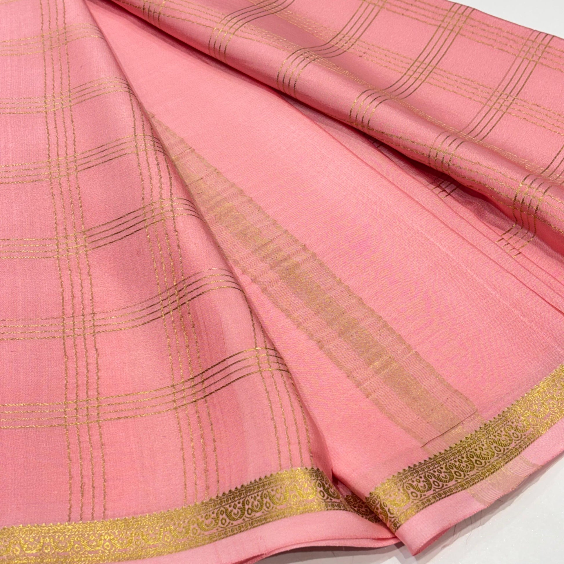 Pure Mysore Crepe Silk Saree