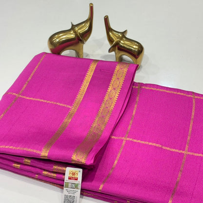 Pure Mysore Crepe Silk Saree