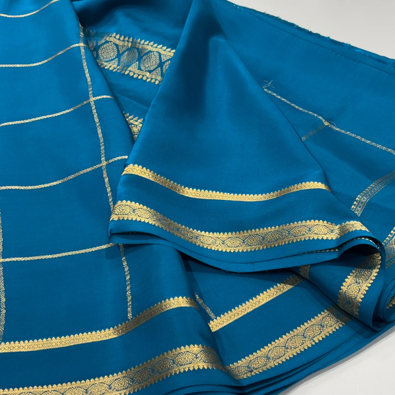 Pure Mysore Crepe Silk Saree