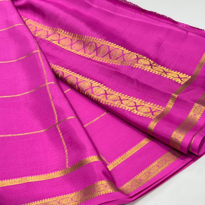 Pure Mysore Crepe Silk Saree