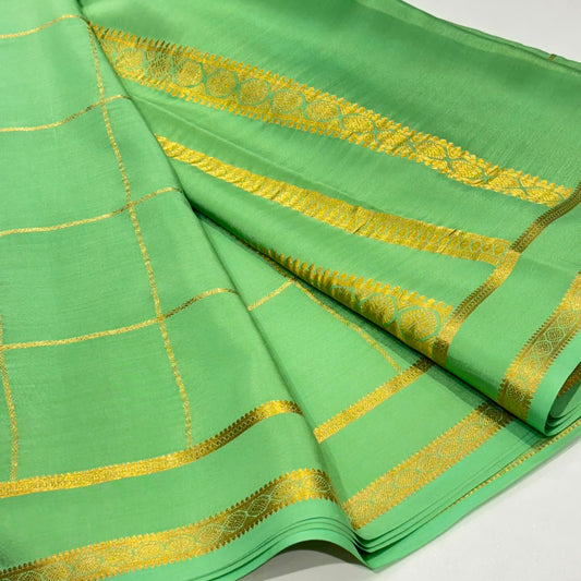 Pure Mysore Crepe Silk Saree