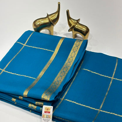 Pure Mysore Crepe Silk Saree