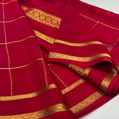 Pure Mysore Crepe Silk Saree