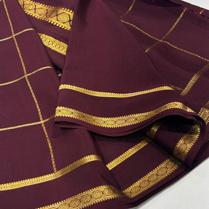 Pure Mysore Crepe Silk Saree