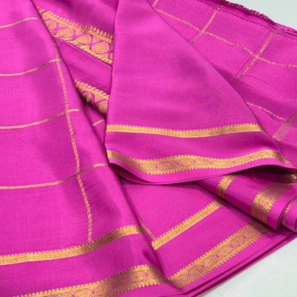 Pure Mysore Crepe Silk Saree