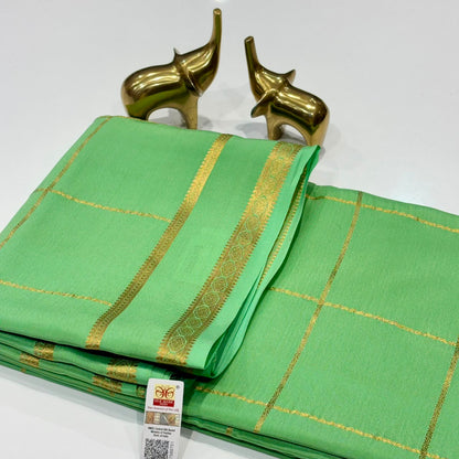 Pure Mysore Crepe Silk Saree