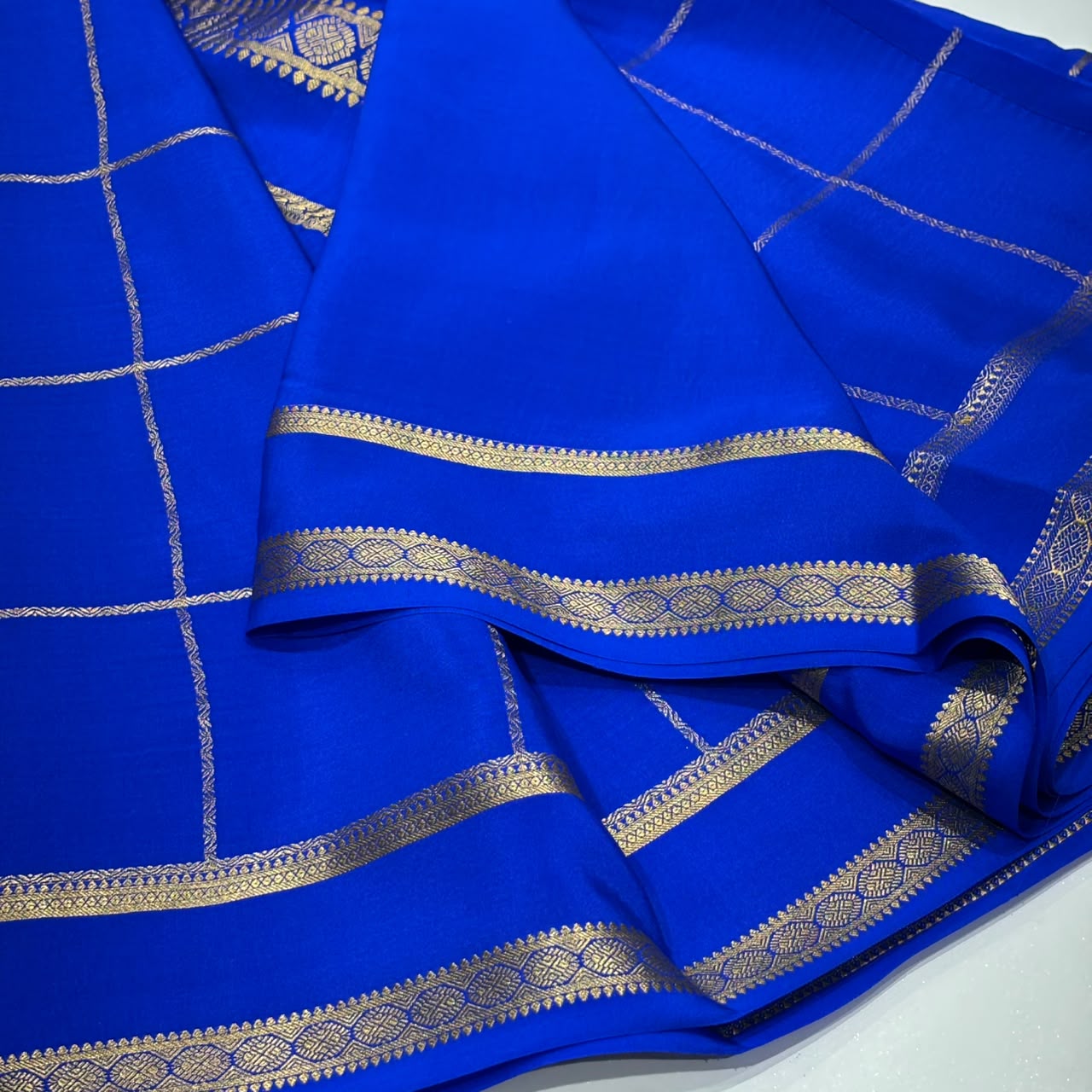 Pure Mysore Crepe Silk Saree