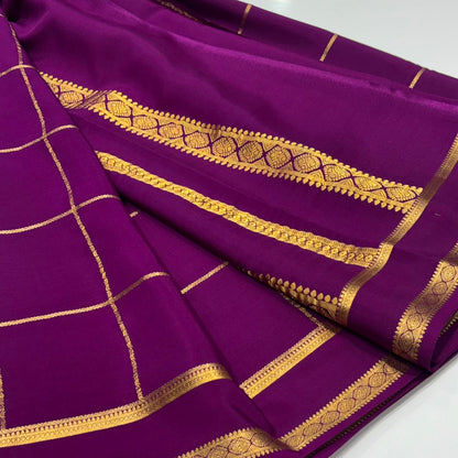 Pure Mysore Crepe Silk Saree