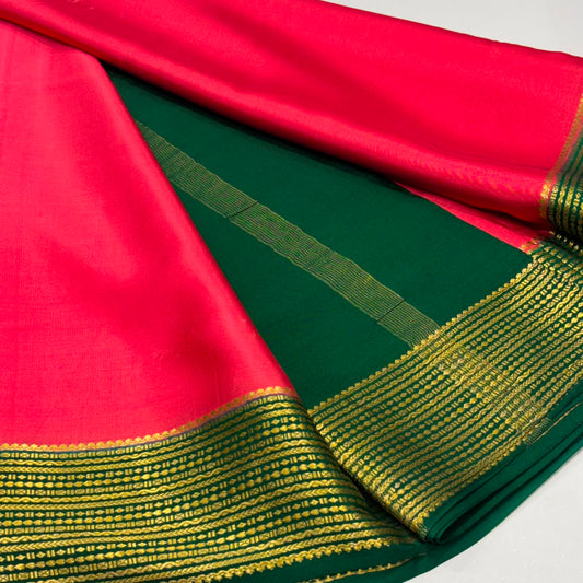 Pure Mysore Silk Saree