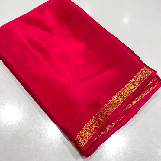 Wrinkle Chiffon Saree