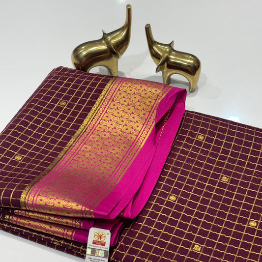 Pure Mysore Crepe Silk Saree