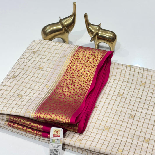 Pure Mysore Crepe Silk Saree