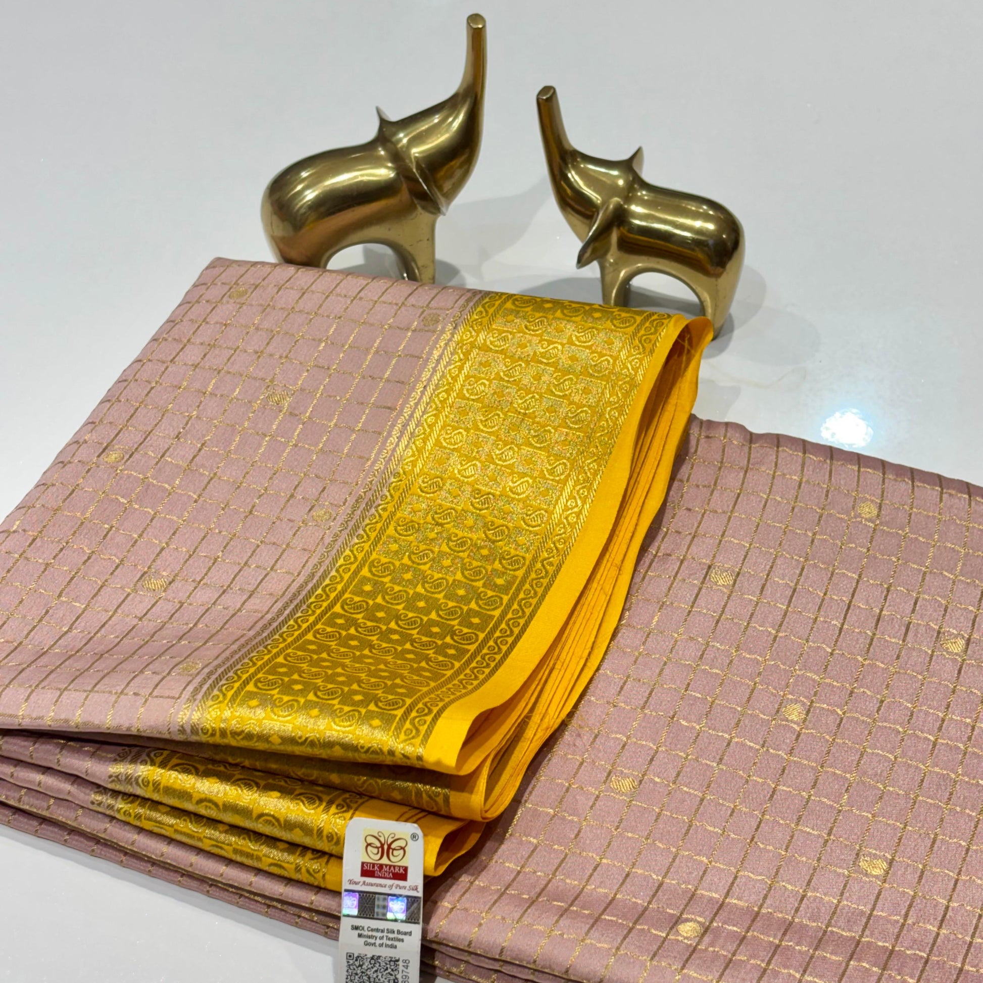 Pure Mysore Crepe Silk Saree